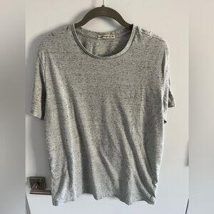 Marine Layer Speckled Gray Short Sleeve Tee
